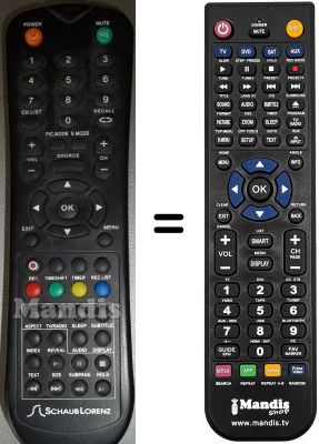 Telecomando equivalente Schaub Lorenz LD195-D13HB