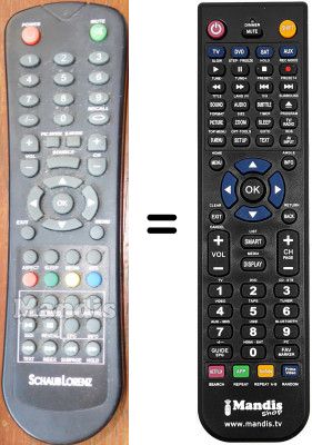 Telecomando equivalente Schaub Lorenz LT154-130DBU