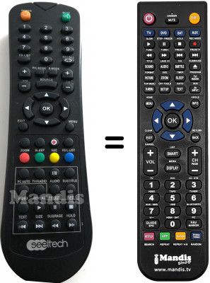 Telecomando equivalente SEELTECH STD22-15DB4