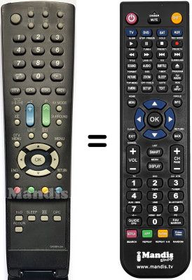 Telecomando equivalente GA538WJSA