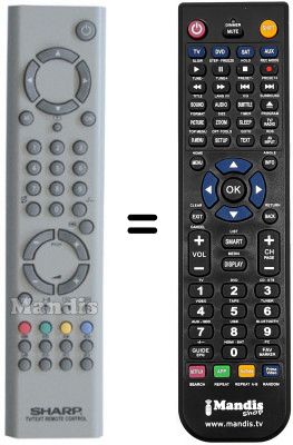Telecomando equivalente Sharp 29MF96E