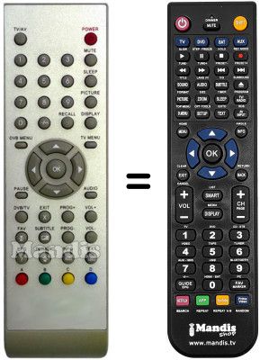 Telecomando equivalente Sogo SS1925