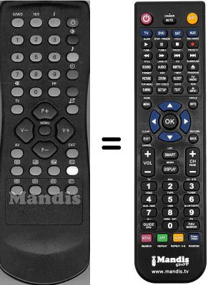 Telecomando equivalente Sound Color RC112