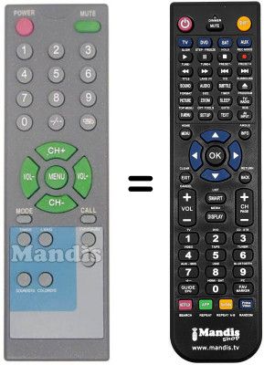 Telecomando equivalente REMCON1240