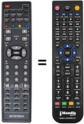 Telecomando equivalente REMCON513