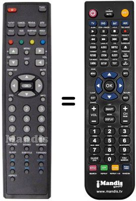 Telecomando equivalente THES TL3251 USB