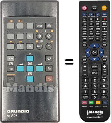 Telecomando equivalente Grundig T55440 EURO Telecomando equivalente Grundig T55440 EURO
