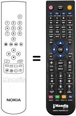 Telecomando equivalente REMCON606 Telecomando equivalente REMCON606