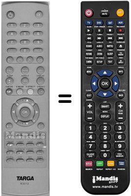 Telecomando equivalente Targa R3010