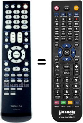 Telecomando equivalente Toshiba 32CV100U Telecomando equivalente Toshiba 32CV100U