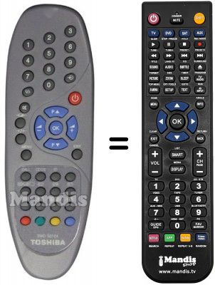 Telecomando equivalente Hifivox CT-893