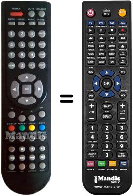 Telecomando equivalente United LED16X11