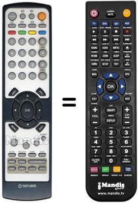 Telecomando equivalente REMCON1083