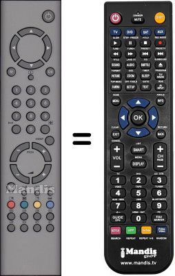 Telecomando equivalente Seg LCD-TV5326 Telecomando equivalente Seg LCD-TV5326