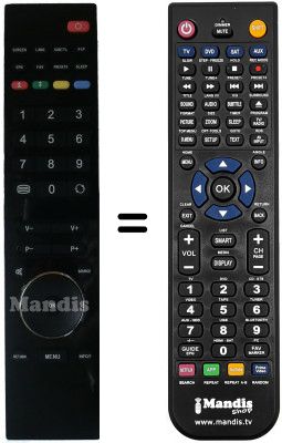 Telecomando equivalente Schaub Lorenz 32LT31