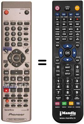 Telecomando equivalente REMCON1168