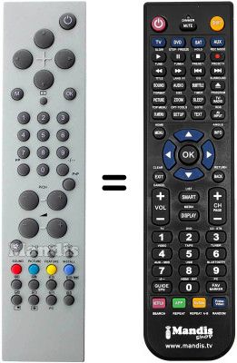 Telecomando equivalente Techwood TWD20LC1