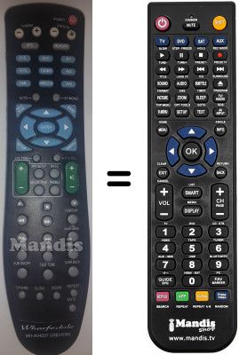 Telecomando equivalente Wharfedale WH-AV4337 USB
