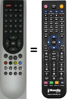 Telecomando equivalente Oki TV32TIT