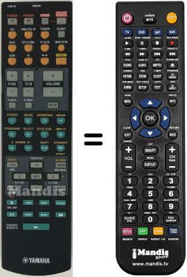 Telecomando equivalente Yamaha RAV254