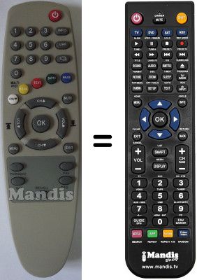 Telecomando equivalente Axil ADC730