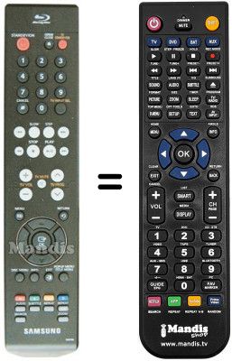 Telecomando equivalente Samsung BDP1400 Telecomando equivalente Samsung BDP1400