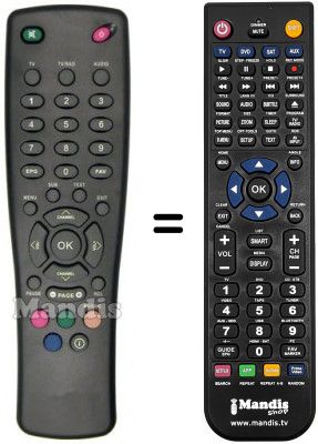 Telecomando equivalente Strong REMCON077