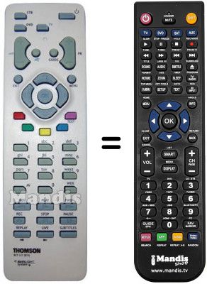Telecomando equivalente Thomson DTI2305-SAT-DTT Telecomando equivalente Thomson DTI2305-SAT-DTT