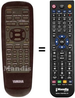 Telecomando equivalente Yamaha DVD-S700