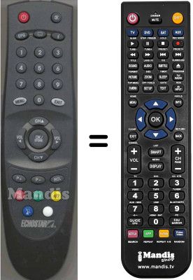 Telecomando equivalente Echostar DSB1200VIACCESS