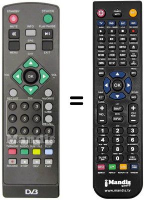 Telecomando equivalente REMCON1006