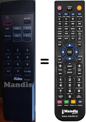 Telecomando equivalente RC5817