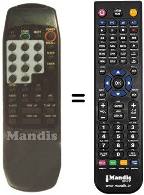 Telecomando equivalente Fenner FSAT3