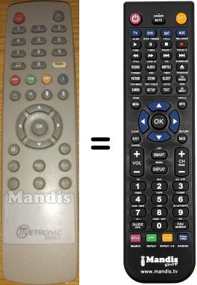 Telecomando equivalente Metronic 060501