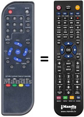 Telecomando equivalente Schaub Lorenz REMCON086