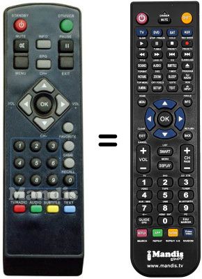 Telecomando equivalente Strong REMCON595