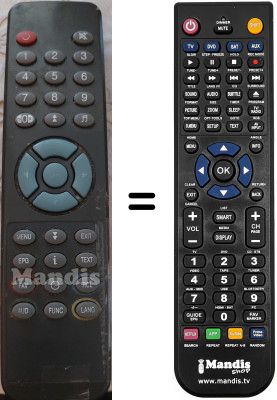 Telecomando equivalente Quadro DR9100CI