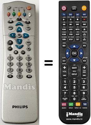 Telecomando equivalente Philips DSR2210-03