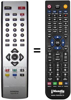 Telecomando equivalente Siemens GIGASETM365T