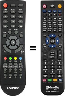 Telecomando equivalente Fonestar RDT850 HD