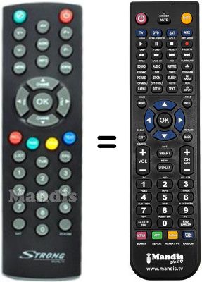 Telecomando equivalente Strong SRT6415