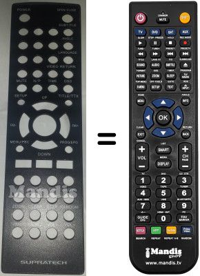 Telecomando equivalente Supratech Vision Helena
