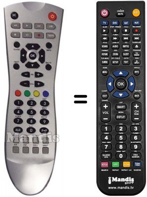 Telecomando equivalente ALBA ALDTR160