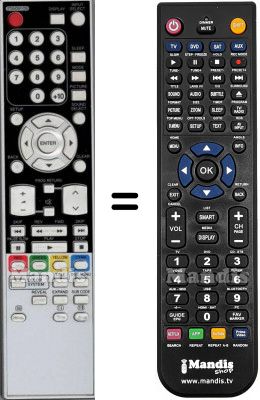 Telecomando equivalente HVS57541