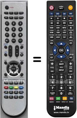 Telecomando equivalente HVS57642