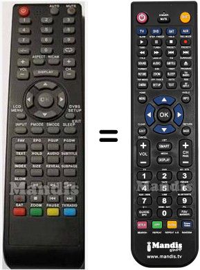 Telecomando equivalente HVS57696