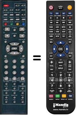 Telecomando equivalente HVS57691