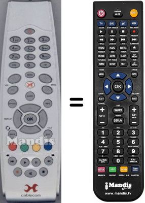 Telecomando equivalente Adb SEC15016W