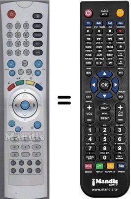 Telecomando equivalente Arion WHV3066W