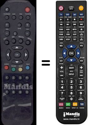 Telecomando equivalente WHV3191W